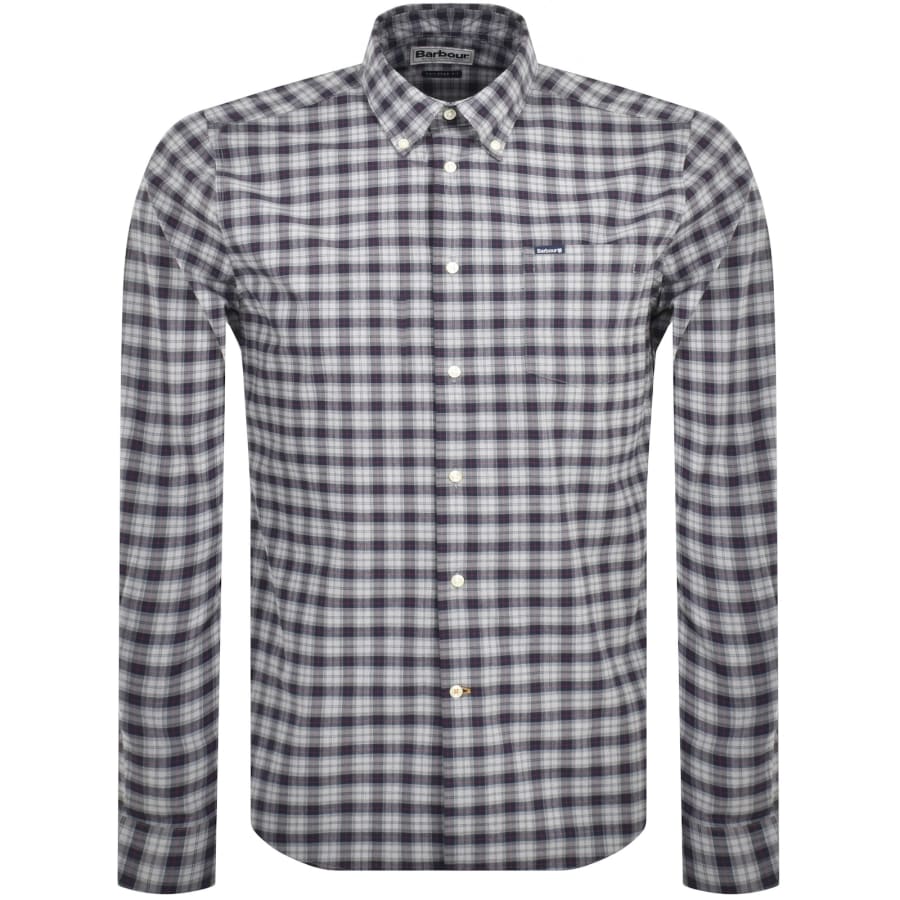 Barbour black tartan shirt shop